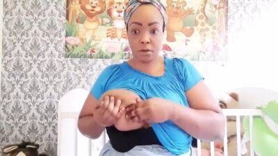 Nigerian Mom Shows How To Massage And Milk Her Huge Udders - hclips.com - Nigeria