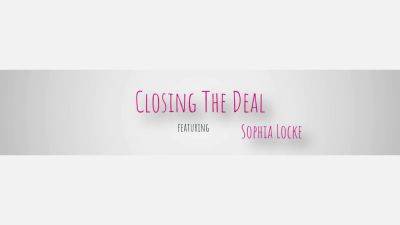 Sophia Locke - Sophia Locke's deal: How to close a deal with a redhead MILF in HD POV - sexu.com