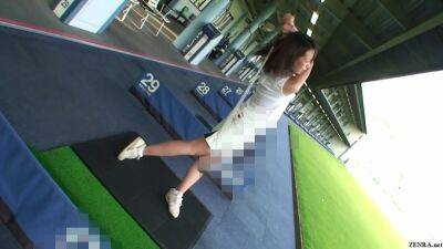 Japanese MILF golf date and love love at love hotel - hotmovs.com - Japan