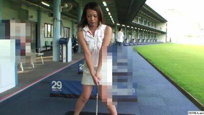 Japanese MILF golf date and love love at love hotel - hotmovs.com - Japan