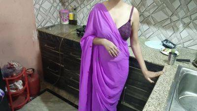 Indian Step Mom Surprise Her Step Son Vivek On His Birthday In Kitchen Dirty Talk In Hindi Voice Saarabhabhi6 Roleplay Hot Sexy - upornia.com - India