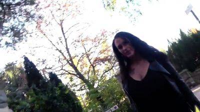 Outdoor public busty MILF POV fucked - drtuber.com - Germany